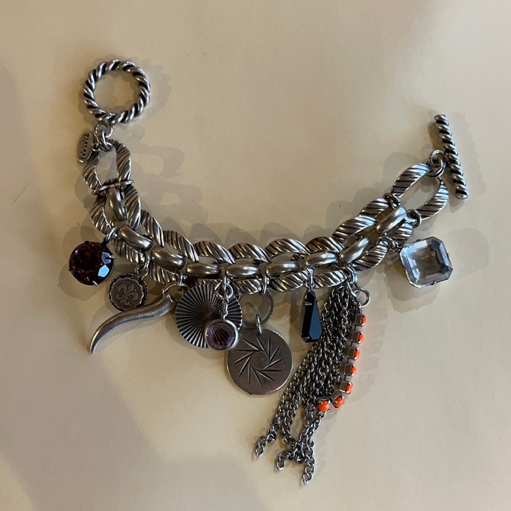 Alex and Ani vintage 66 charm bracelet